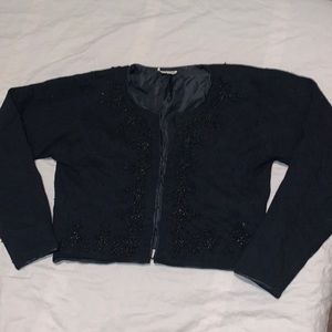 Woman’s vintage IDI by Mathew H beaded sweater